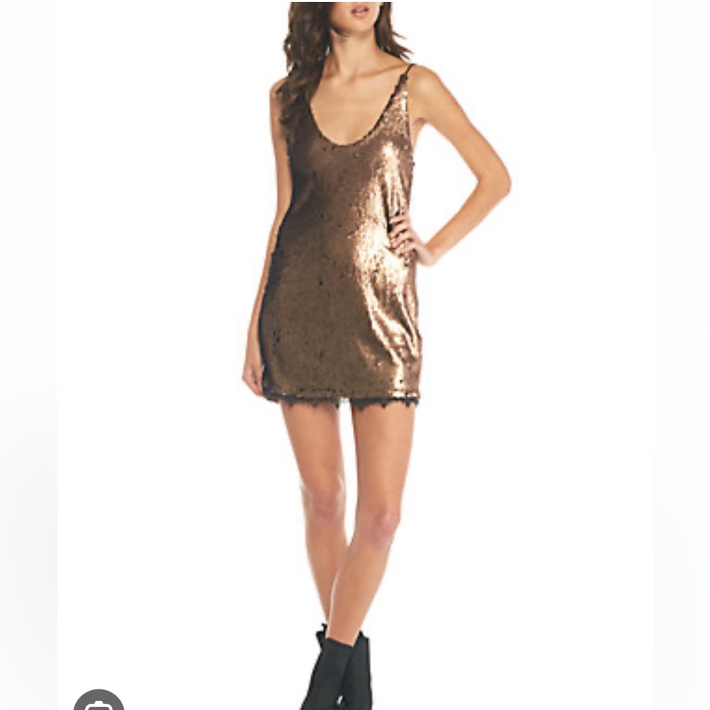 Free People Seeing Double Mini dress